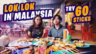 We Tried 60 Different Lok Lok in Johor Bahru [upl. by Duj568]