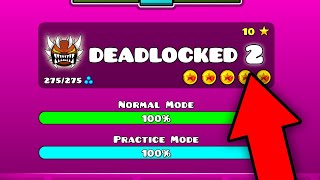 😲DEADLOCKED 2😲  Geometry Dash 2022  Moti [upl. by Grazia697]