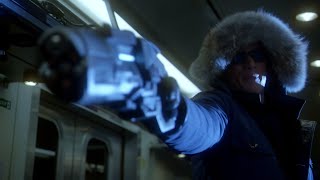 Flash Vs Captain ColdTrain Rescue Scene  The Flash 1x04 1080p [upl. by Yelac]