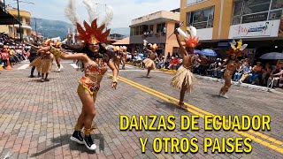 FIESTAS DE PATATE 2024 COMPARSAS Y DANZAS TIPICAS DE ECUADOR [upl. by Nilat]