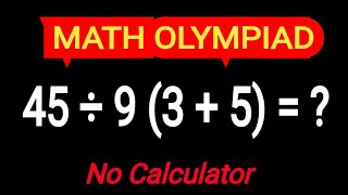 Math Olympiad Algebra Equation Math Antics [upl. by Ialokin611]