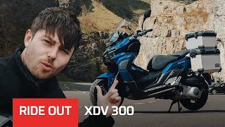 Lexmoto XDV 300cc Ride Out  A FeaturePacked Adventure Scooter [upl. by Ellynad]