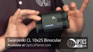 Swarovski CL10x25 Pocket Binocular  OpticsPlanetcom Product in Focus [upl. by Yerrok]