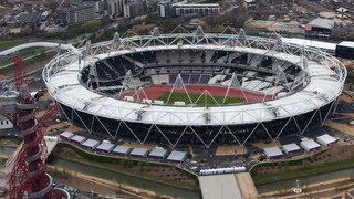 Londons Olympic Stadium Built In 2 Minutes [upl. by Rankin]