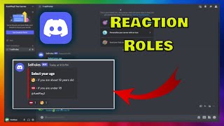 Reaction roles with Webhooks  Discord Tutorial 2  English  AzetPlayZ [upl. by Marfe]