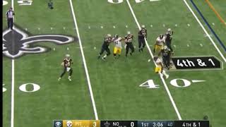 Steelers vs Saints TERRIBLE Pass Interference Call [upl. by Haidebez]