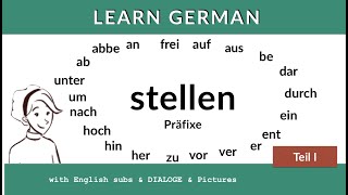 Stellen  Präfixe I Lern Deutsch B1 [upl. by Sew890]