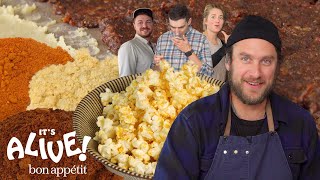 Brad Makes Fermented Popcorn Seasoning  Its Alive  Bon Appétit [upl. by Magdau742]