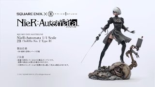 SQUARE ENIX MASTERLINE NieRAutomata 14scale 2B ショートPV [upl. by Ciro]