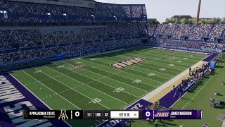 College Football 25  Appalachian State vs James Madison  NCAA Gameplay PS5 [upl. by Papp]