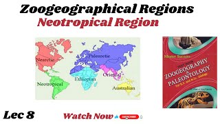 Neotropical Region Lec 8 Zoogeographical realm [upl. by Edrei651]