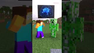 Minecraft But Everything is weird  Man creeper  Baby zombie mincraft animation [upl. by Elyl]