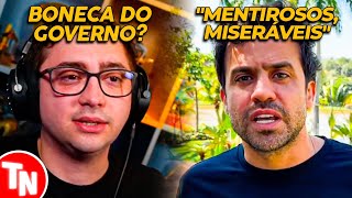 Alanzoka é ATACADO por streamer DESCONTROLADO Pablo Marçal declara GUERRA contra a Globo [upl. by Swann]