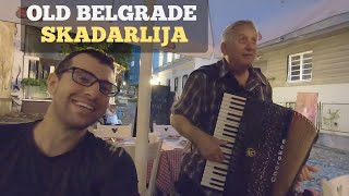 Beautiful Old Belgrade Skadarlija Serbia [upl. by Aicssej]