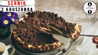 SERNIK Z KRUSZONKĄ  Przepis na sernik z kruszonką bez glutenu – Keto Łatwizna [upl. by Opiuuk]