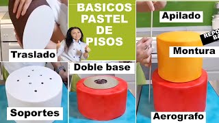 SI TUS PASTELES SE MUEVEN O CAEN NO ESTAS HACIENDO ESTO 😲 DOBLE SOPORTES Y DOBLE BASE MIRA AQUI⬇️ [upl. by Carisa]