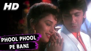 Phool Phool Pe Bani Teri Tasveer  Kavita Krishnamurthy Udit Narayan  Phool Songs  Madhuri [upl. by Salohcim]