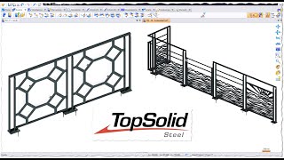 TopSolidSteel  Creazione RINGHIERE [upl. by Lozano]