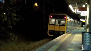 CityRail quotTangaraquot T89T10 Arriving and Leaving Holsworthy Station to Town Hall [upl. by Reppart]