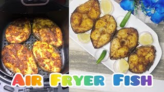 Air Fryer Fish Recipe  Fish Fry without Oil  how to Cook Fish in the Air Fryer [upl. by Rebna143]