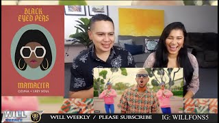 Black Eyed Peas J Rey Soul Ozuna  MAMACITA music REACTION [upl. by Jenine530]