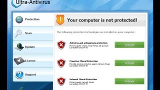 Remove Fake Windows Ultra Antivirus by Britec [upl. by Vail]