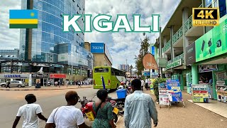 4K Kigali Rwanda 🇷🇼🐧 Beautiful Walking Tour [upl. by Harvison]