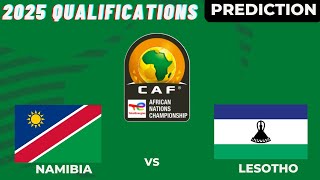 Namibia vs Lesotho CAF Africa Championship 2024 Qualifiers Match Prediction Preview [upl. by Venezia485]