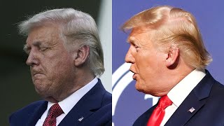 Has President Trump’s Hair Been Changing Colors [upl. by Ellerred]