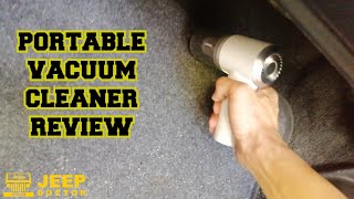 Portable Vacuum Cleaner Product Review [upl. by Lellih]