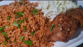 GHANA JOLLOF WITH TURKEY IN 30MIN [upl. by Antonietta429]