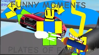 roblox plates of fate funny moments [upl. by Reklaw669]