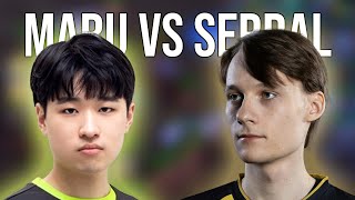 Maru vs Serral Best of 3 [upl. by Nlocnil]