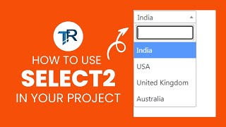 How to use select2 in your project  how to create dropdown with searchbar  Select2 Plugin [upl. by Ennoved795]