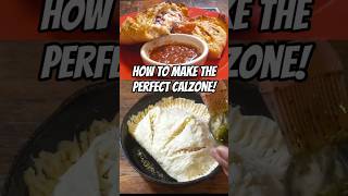 HOW TO MAKE THE BEST CALZONE calzone pizzadough marinara ricotta ham pepperoni takeonme [upl. by Drarig599]