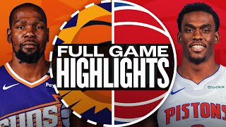 SUNS at PISTONS  NBA PRESEASON FULL GAME HIGHLIGHTS  October 8 2024 [upl. by Yhtnomit473]