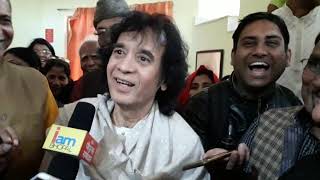 Zakir Hussain Interview in Bhopal [upl. by Nameloc]