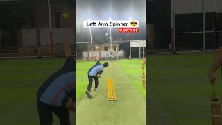 Spinner Yorker  Left Arm Spin Bowling 🤯 shorts cricket turfcricket cricketshorts 🏏 [upl. by Navonoj]