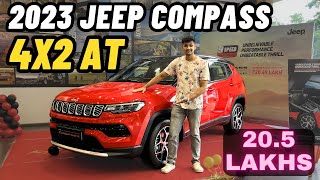 2023 jeep compass 4X2 Automatic Diesel Price 205 Lakhs  Review [upl. by Junina33]