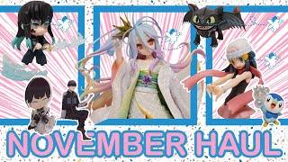 NOVEMBER 2024 MASSIVE HAUL  Unboxing Shiromuku Shiro a Toothless Nendo  Pokémon amp Kaiju 8 AGAIN [upl. by Uund]