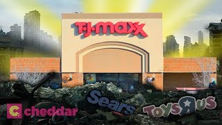 How TJ Maxx is Thriving in the Retail Apocalypse  Cheddar Examines [upl. by Asilet533]