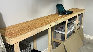 Building Benchwork for the HO 12x20quot Shelf Layout [upl. by Silvanus]