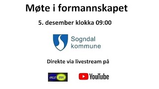 Formannskapsmøte i Sogndal 5 desember 2024 [upl. by Daggett626]