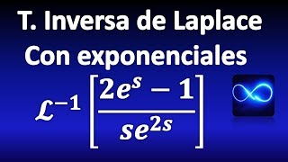 314 Transformada inversa de Laplace Función escalón unitario [upl. by Lejna]