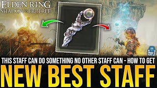 Elden Ring SECRET Unique STAFF Everyone MISSED  New Best Staff  How To Get Staff Of Great Beyond [upl. by Hermes]