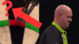 The cameras missed this MVG moment against Luke Littler at the Premier League Darts 😂 darts [upl. by Ssitnerp]