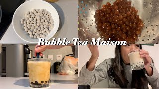 Je fais des BUBBLETEA MAISON demiFAIL [upl. by Ruskin]