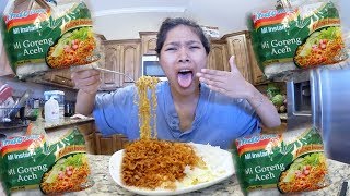 PERTAMA KALI COBA INDOMIE GORENG ACEH MAMAMIAAA [upl. by Alyahs]