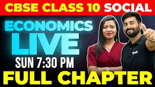 CBSE10 Economics  Economics Full Chapter Live  Exam Winner [upl. by Una]