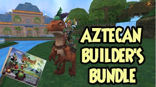 Wizard101 NEW Aztecan Builders Bundle Review w COMMENTARY [upl. by Mehsah404]